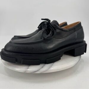 Robert Clergerie Black Chunky Sole Loafers New without box